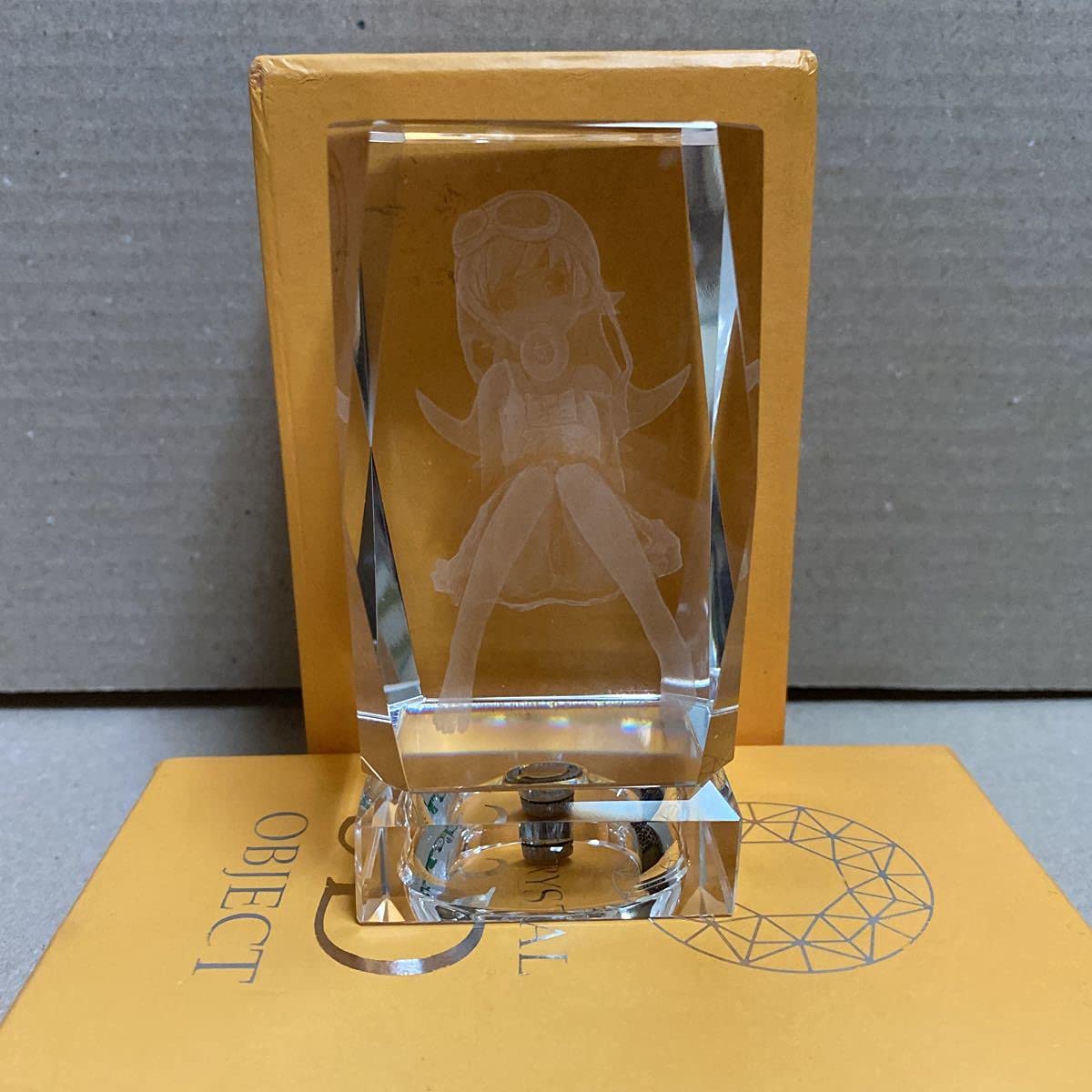 3Dクリスタルオブジェクト 戦場ヶ原ひたぎ 忍野忍 3Dクリスタルオブジェクト 戦場ヶ原ひたぎ 忍野忍